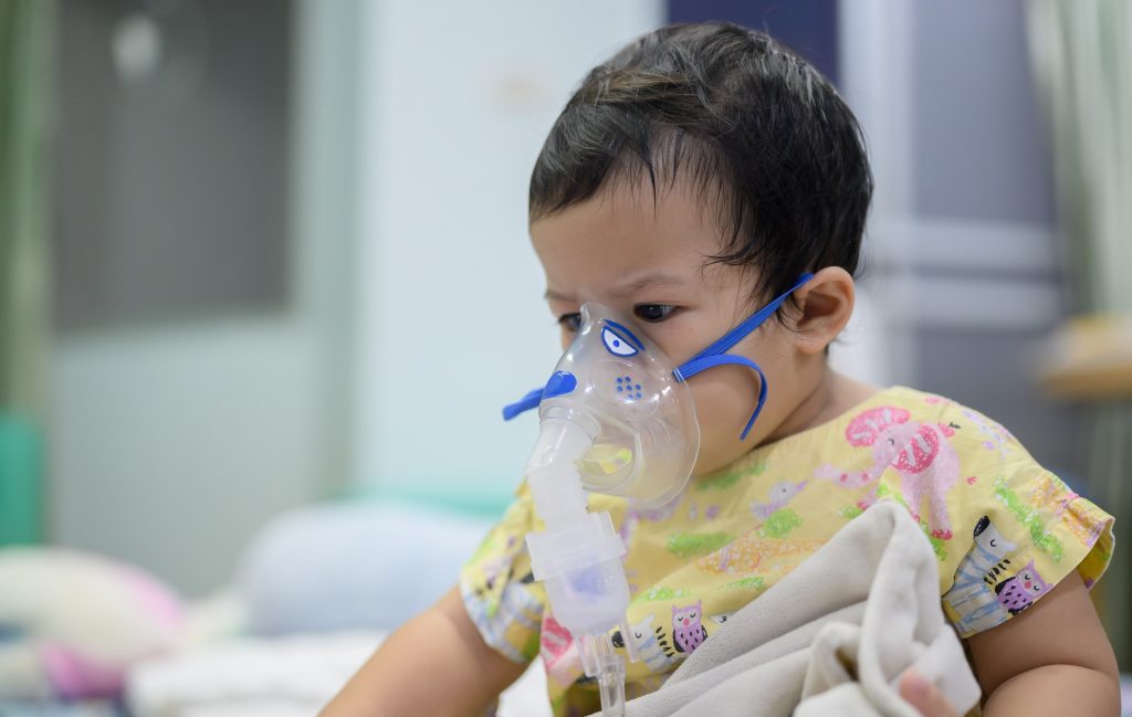 asian-baby-was-sick