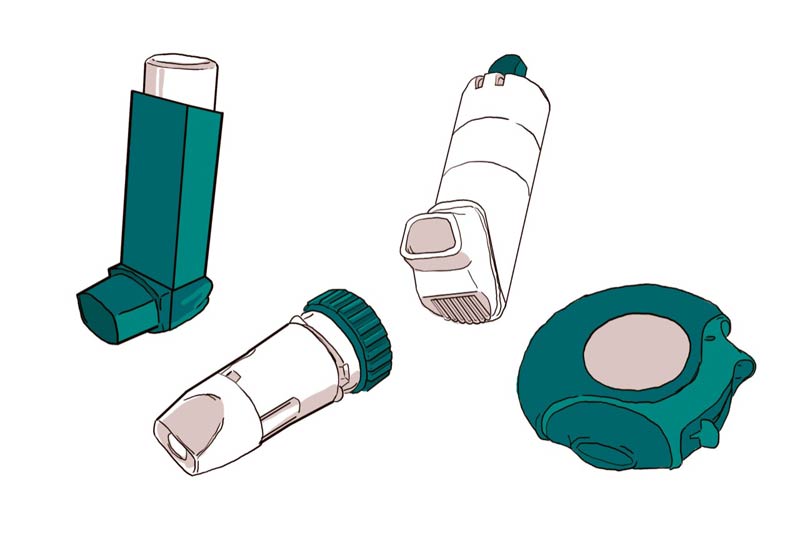 Types of inhaler