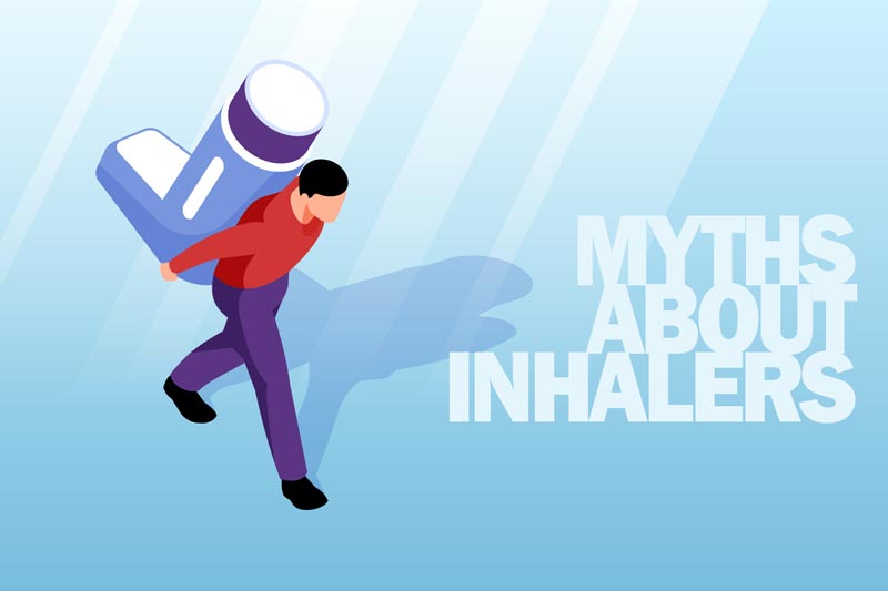 myths about inhalers